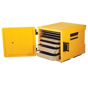 600x2 Catering thermobox - yellow