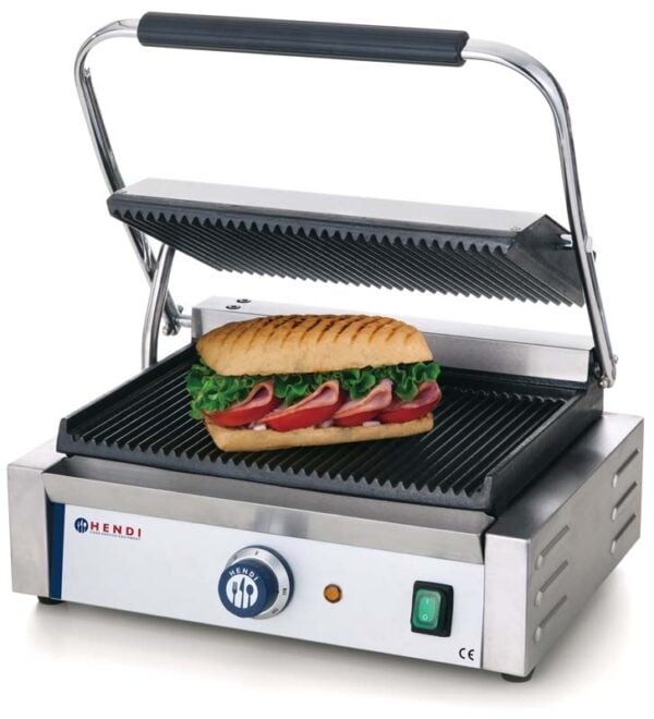 263655 Kontakt grill Panini dupla bordás