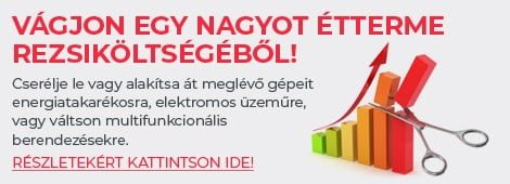 Vágjon egy nagyot étterme rezsiköltségéből!